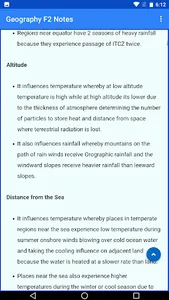 Geography form 2 notes screenshot 11