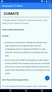 Geography form 2 notes screenshot 9