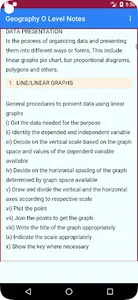 O Level Geography Notes screenshot 5
