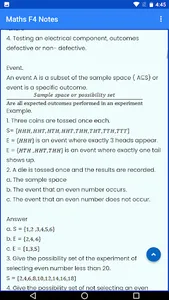 Mathematics form 1 to 4 notes screenshot 3