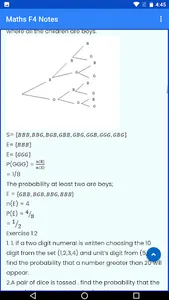 Mathematics form 1 to 4 notes screenshot 7