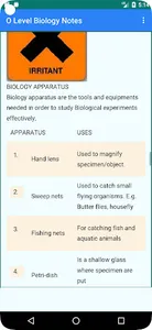 Biology O Level Notes screenshot 3