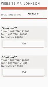 CF Jobtimer screenshot 3