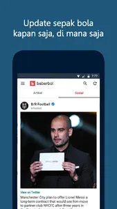 Baberbol | Baca Berita Bola screenshot 1