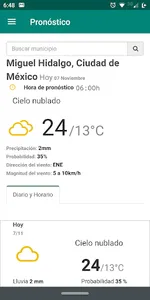 CONAGUAClima screenshot 0