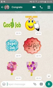 Congrats Stickers For Whatsapp screenshot 5