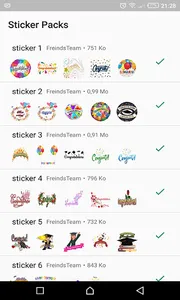 Congrats Stickers For Whatsapp screenshot 6