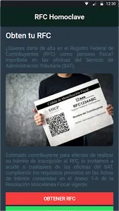 RFC con Homoclave screenshot 0