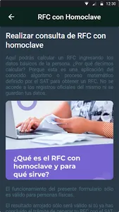 RFC con Homoclave screenshot 2