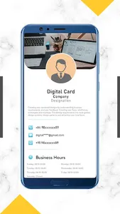 Digi Contact Card On The Go screenshot 0