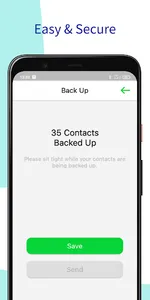 Phone Contacts Backup App screenshot 3