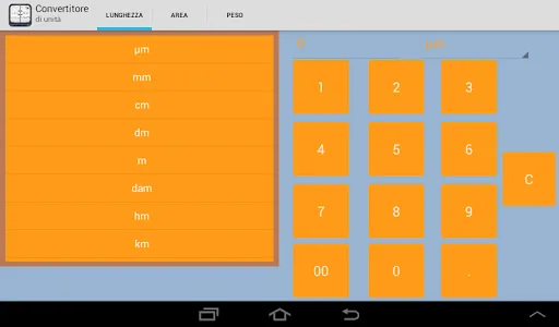 Convertitore di unità beta screenshot 0