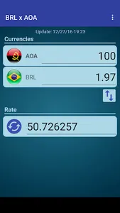 Brazil Real x Angolan Kwanza screenshot 1