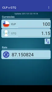 Chile Peso x Guatemala Quetzal screenshot 0
