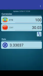 Chinese Yuan x Ethiopian Birr screenshot 1