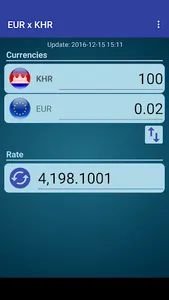Euro x Cambodian Riel screenshot 1