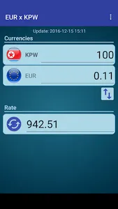 Euro x North Korean Won screenshot 1