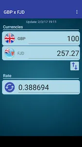 British Pound x Fijian Dollar screenshot 0