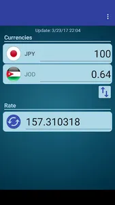 Japan Yen x Jordanian Dinar screenshot 0