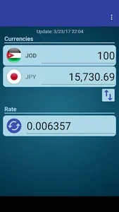 Japan Yen x Jordanian Dinar screenshot 1