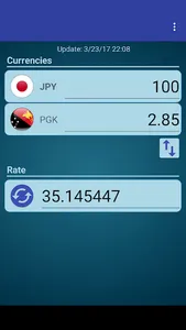 Japan Yen Papua N. Guinea Kina screenshot 0