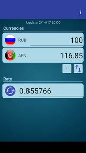 Russian Ruble x Afghan Afghani screenshot 0
