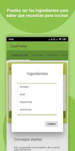 CookToday - ¿Qué hago hoy de c screenshot 1