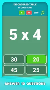 Multiplication tables games screenshot 3