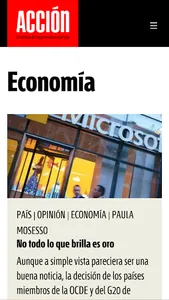 Revista Acción screenshot 1