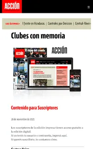 Revista Acción screenshot 4