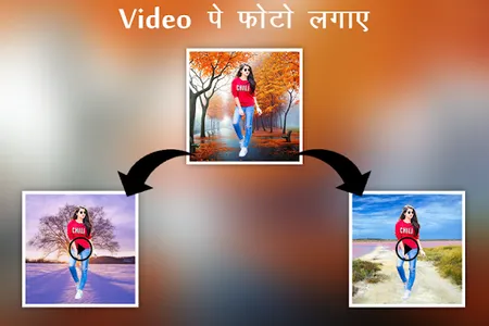 Video Pe Photo Lagane Wala App screenshot 0
