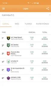 Parciais Cartoleiros screenshot 2