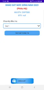 Khảo sát mức sống 2023 screenshot 2