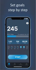 Pedometer - Step counter screenshot 1