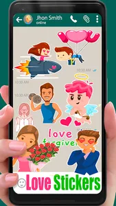 WAStickerApps Love - Love Stor screenshot 0