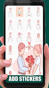 WAStickerApps Love - Love Stor screenshot 4