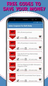 Sales Coupons For Bath Body screenshot 2