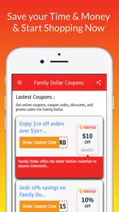 Smart Coupon For Family Dollar screenshot 0