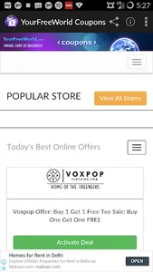 YourFreeWorld Coupon & Deals screenshot 0
