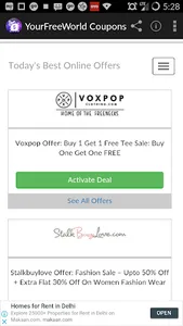 YourFreeWorld Coupon & Deals screenshot 1