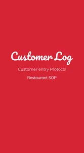 Customer Log screenshot 1