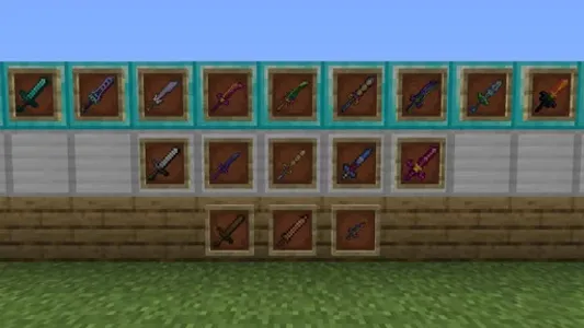 MCPE Terraria Sword Mod screenshot 2