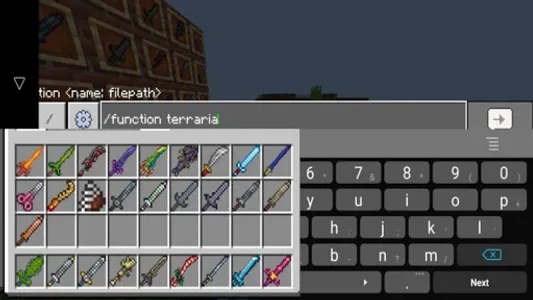 MCPE Terraria Sword Mod screenshot 3