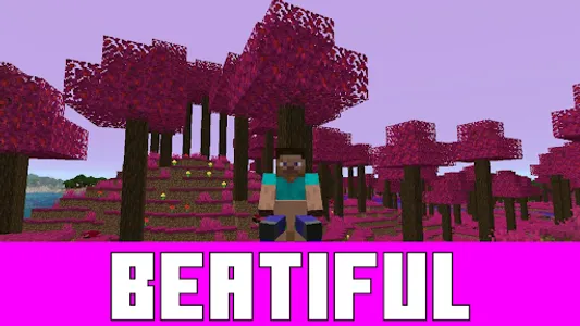 Pink World  mods for minecraft screenshot 2
