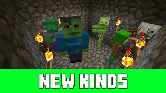 Zombie apocalypse in minecraft screenshot 1