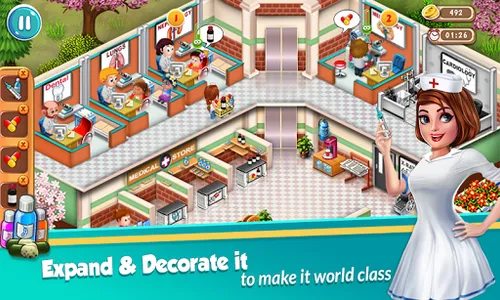 Doctor Dash : Hospital Game screenshot 14