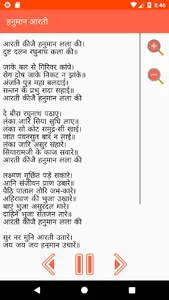 Hanuman Mantras Hindi with Lyr screenshot 0
