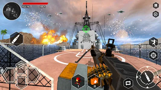 Navy War Gunner Warship Battle screenshot 2