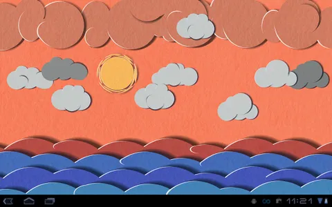 Paper Sky Live Wallpaper screenshot 13