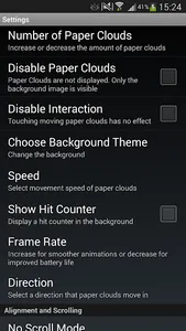 Paper Sky Live Wallpaper screenshot 5